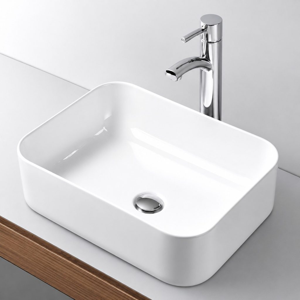 Lavabo đặt bàn KRATEN C702 – 470 × 320 × 130 mm
