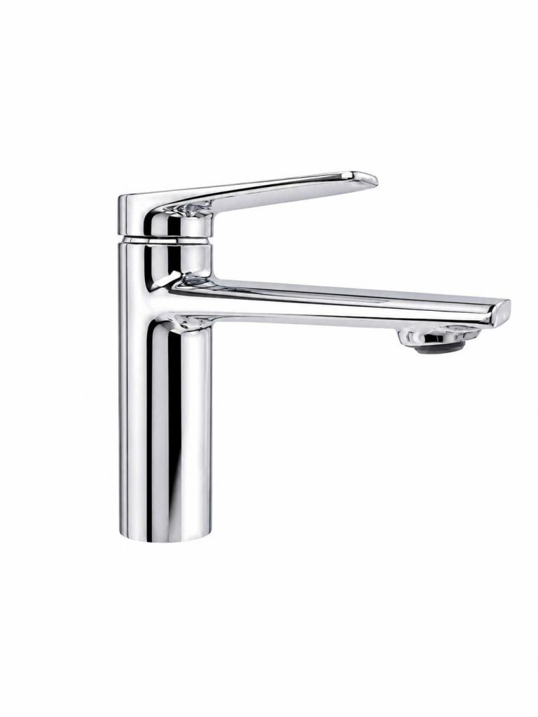 Vòi lavabo KRATEN thân thấp Chrome KT015CR