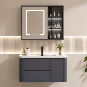 Bộ tủ chậu nhựa PVC cao cấp KRATEN T08X-80