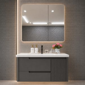 Bộ tủ chậu nhựa PVC cao cấp KRATEN T20X-80