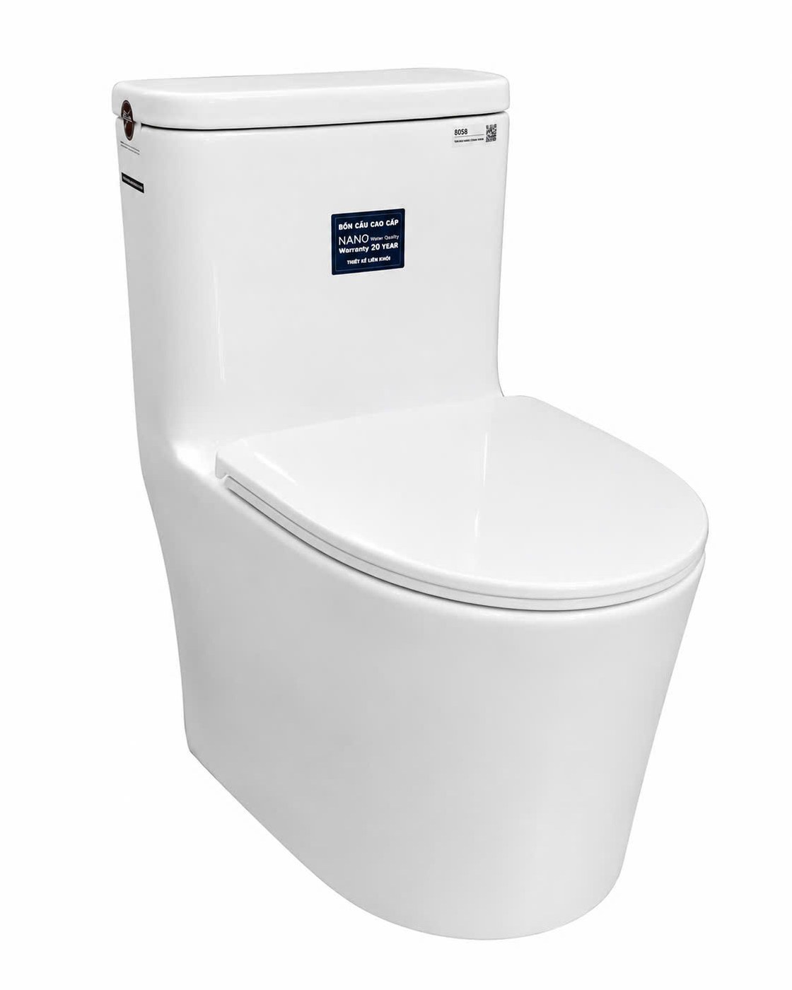 Bồn cầu đặt sàn 1 khối KRATEN KT8058