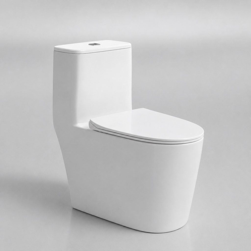 Bồn cầu đặt sàn 1 khối KRATEN KT8168 - ảnh 2