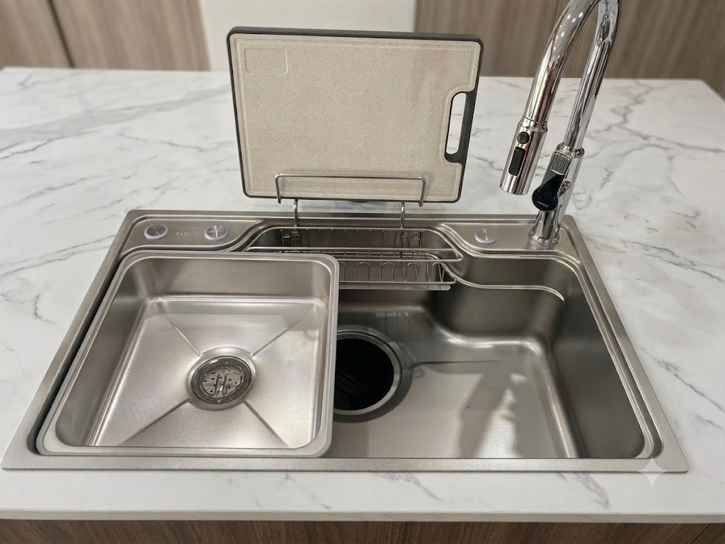 Chậu rửa bát 1 hố inox 304 KRATEN 78 × 48 cm