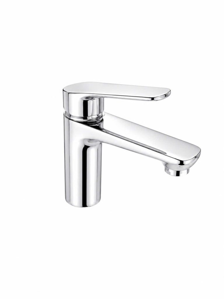 Vòi lavabo KRATEN thân thấp màu Chrome KTVT0002