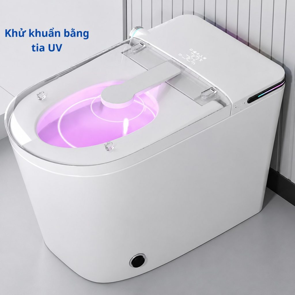 Bồn cầu thông minh 1 khối KRATEN SMART M7 - ảnh 3