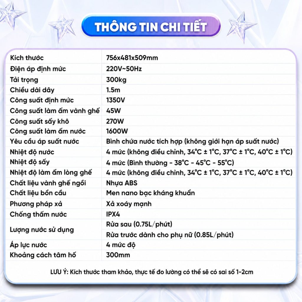 Bồn cầu thông minh dáng trứng KRATEN SMART M9 - ảnh 4