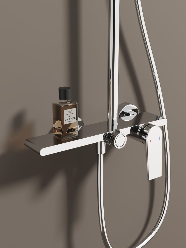 Sen cây KRATEN cao cấp màu Chrome KTSC0006 - ảnh 3